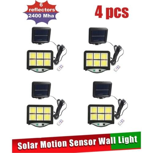 4pcs seperable Solar LED Torch Light IP65 Waterproof Outdoor solar Landscape Lawn Lamp Path Lighting motion sensor remote indoor