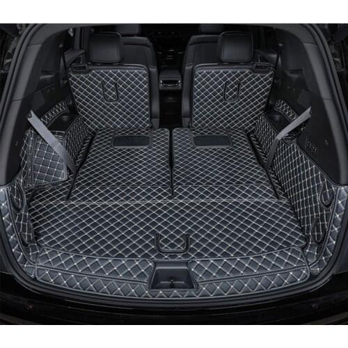 High quality mats! Full set car trunk mats for Cadillac XT6 2020 6 7 seats waterproof boot carpets cargo liner mats for XT6 2020