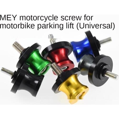 Motorcycle Swingarm Spools M6 Stand Screws CNC Aluminum Motorcycle Accessories for Yamaha YZF R3 R25 R6 R1 2013-2019