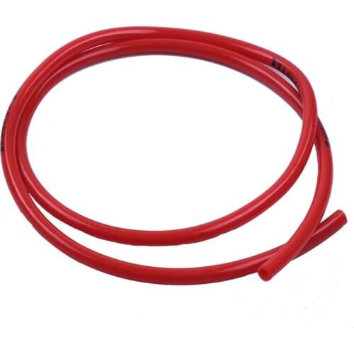 1M Red Motorcycle Fuel Gas Oil Delivery Tube Hose Line Petrol Pipe 5mm I/D 8mm O/D