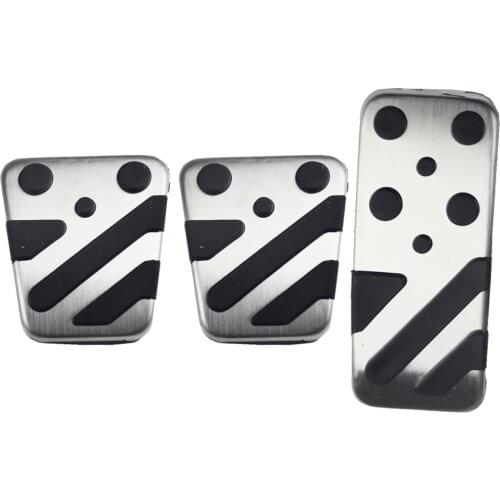 Car Brake Accelerator Pedal Covers For Mitsubishi Eclipse Cross Outlander ASX Lancer 2009 2014 2015 2016 2017 2018