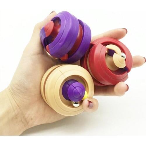 New 1PCS Kids Party Favor Set Rotated fretful Spinner Orbiting Ring Cube For Adults Pressure Relief Anxiety Gyro Spinner Toy
