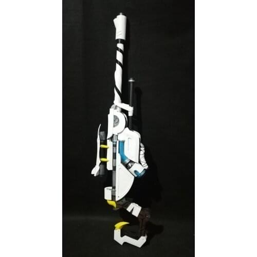 Overwatch Ana Skin Snow Owl Weapon Cosplay Replica Biotic Rifle Prop