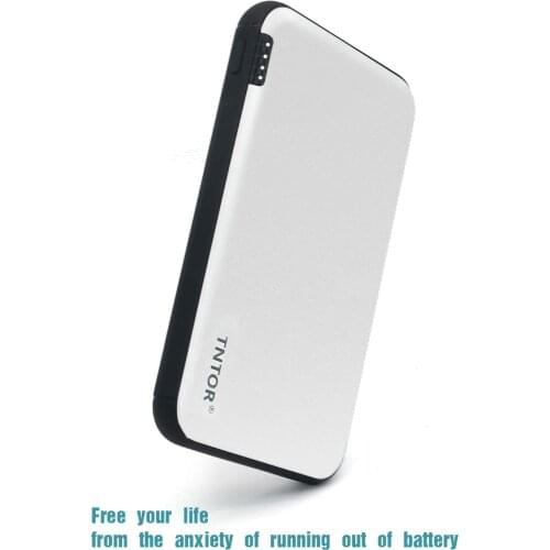 Portable Charger, 10000mAh Power Bank, USB-C PD & QC 3.0 Ultra Slim External Battery Pack Compatible with iPhone and Samsung S20