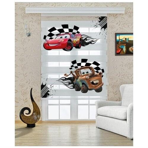 SIRMAK digital printed organic dye roller blinds