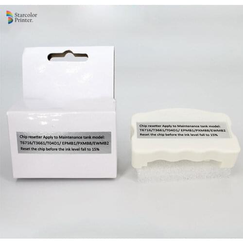 T6716 Maintenance Tank Chip Resetter for EPSON WF-C5210 WF-C5790 WF-C5710 WF-M5299 WF-M5799 WF-5298 ET-8700 Waste Ink Tank