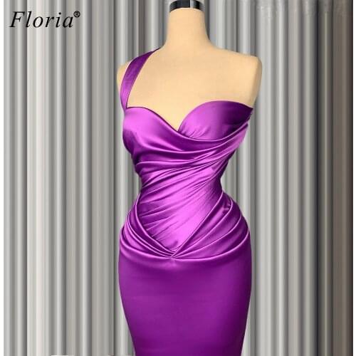Robe De Soiree Dubai Purple Evening Dresses Long Sexy Cocktail Dresses Women Party Night Elegant Wedding Party Dress Vestidos