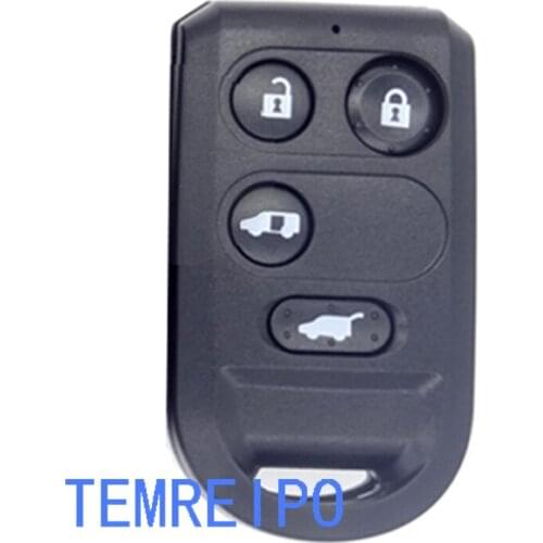 3+1 button replacement car key shell fits for honda car remote key case no chip inside fob