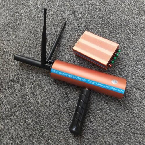 Aks metal detector underground remote gold detector two antennas are used to detect gold, silver and copper treasures