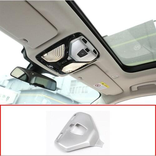 Car Front Roof Reading Lamp Frame Trim Decoration Sticker Cover For BMW 5 6 7 Series G30 GT G11 G12 X3 G01 X4 G02 2017 2018