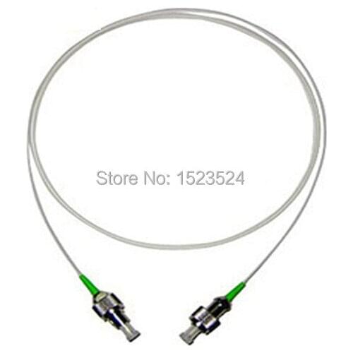 Free Shipping 10pcs/lot SM SX PVC 0.9mm 1 Meter FC/APC Fiber Optic Patch Cord