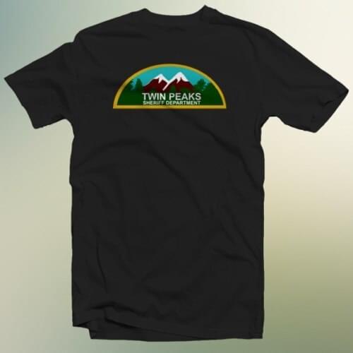 Twin Peaks American Mystery Horror Drama Tv Series MenS 100% Cotton 2019 New Fashion Casual Brand Clothing Slim Fit T-Shirt