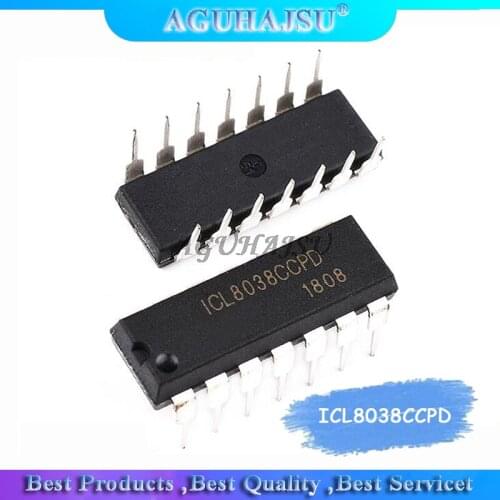 5PCS ICL8038CCPD ICL8038 DIP14 DIP Precision Waveform Generator/Voltage Controlled Oscillator new original