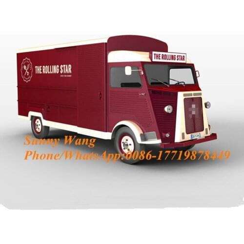 Hot sale Mobile multifunctional Street food Snack car / fast food van / electric food truck