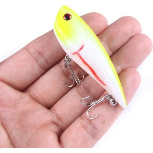 HENGJIA Popper lure 1pcs 4 Colors 7CM 7.7G Top water Fishing Lure Hard Bait fishing lure Plastic perch fishing
