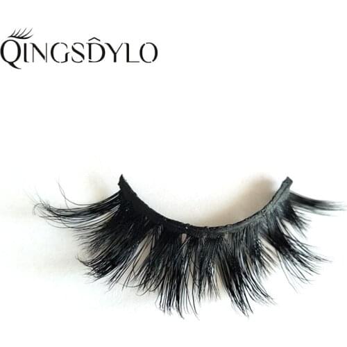 False Lashes 3D Mink Lashes Handmade Full Strip Lashes Crisscross Dramatic Mink Eyelashes Full Volume Eyelash Extnesion