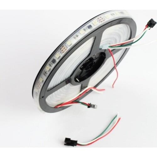 NEW Waterproof IP67 RGB LED Strip 5050 48LEDs 16IC/M UCS1903 12V Luminaria LED Strip pixel Lamp Fita de Led Magic Color