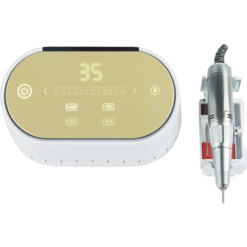 New Nail Drill Machine Finger Toe Nail Care Tool Low noise High speed 35000RPM Professional Electric File Nail Manicure Set