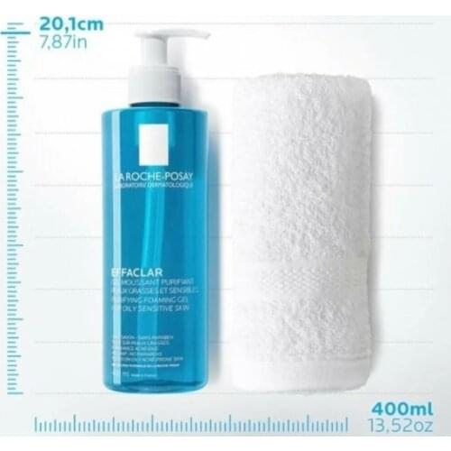 La Roche Posay Effaclar Cleansing Gel Oily/Acne Prone Skin Anti-Shine 400ml. Sebum remover. pH balancer. For acne-prone skin. Co