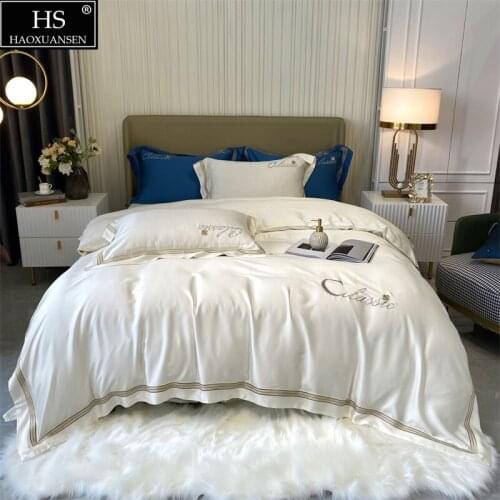 Lucky Clover Design Tencel 500 Thread Count Fabric Quilt Cover Thin Quilt Summer Comforter Adult Double Bed Cover Queen King Siz