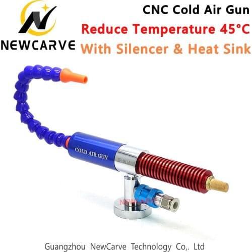 Adjustable Cooling Sprayer Cold Air Gun Aluminium Alloy Vortex Tube For Lathe Milling Cutting Air Cooling NEWCARVE