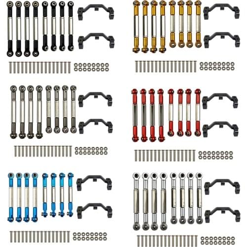 RC Car Pull Rod Steering Servo Link Linkages Arm Tie Rod for WPL