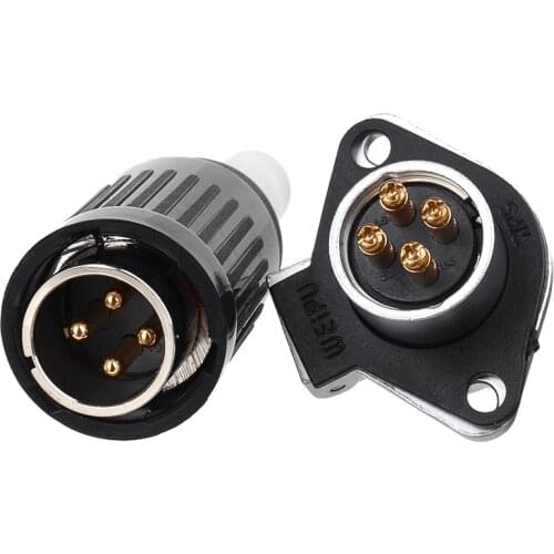 WEIPU WP20 TO+Z Waterproof M20 Quick Electrical Power Connector 2 3 4 5 7 9 12 Pin Screw Crimping Wire to Board Panel Mount