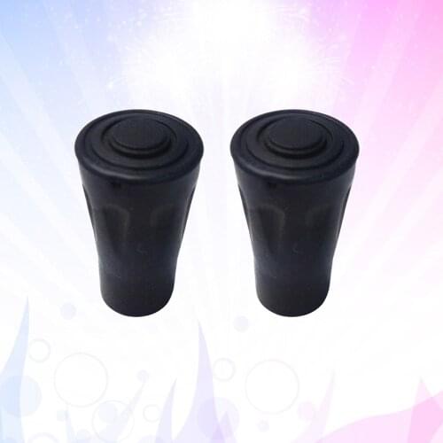 5pcs Outdoor Trekking Pole Accessories Rubber Foot Cover Pole Tip Protectors Rubber Chair Leg Caps Hiking Stuff- Shock Absorbing