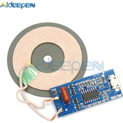5V 1A Wireless Power Supply Charging Module 5W Wireless Charger Transmitter Universal Mobile Phone Quick Charge Board DIY Kit