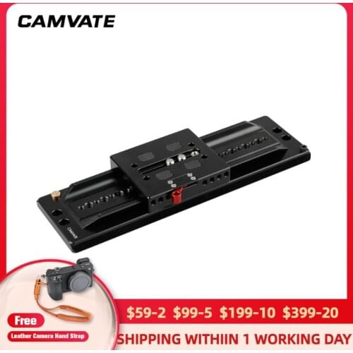 CAMVATE Standard ARRI 12" Dovetail Plate And QR Baseplate Set C1914