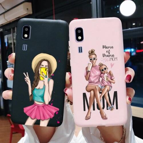 For Samsung A2 Core Case For Samsung Galaxy A2 Core A260F SM-A260F 5.0'' Back Cover Silicone Cute Soft Phone Stand Holder Cases