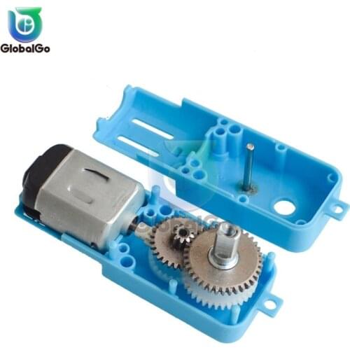 DC 3V-6V 1:90 All Half Metal Gear Motor Single Axis Gear DC Motor For Robot Intelligent Vehicle Speed Reducer Motor