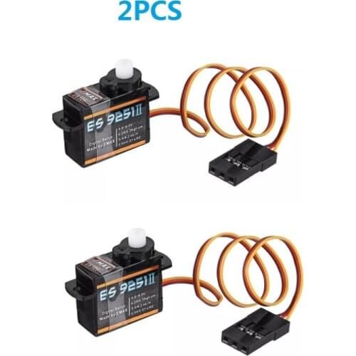 Emax ES9251Ⅱ Upgrade Version 2.5g Plastic Micro Digital Servo For RC Model