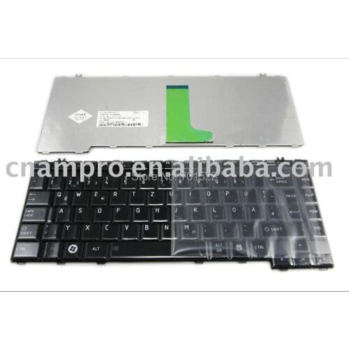 New Notebook Laptop keyboard for Toshiba Satellite A200 A205 A215 A300 A305 A305 Glossy Black German GR Deutsch DE NSK-TAJ0G