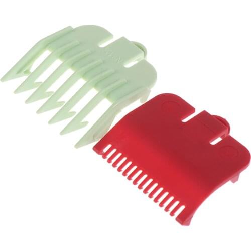 2PCS Beard Trimmer Comb Replacement Clipper Blade Cutter Hair Grooming Trimmer Head Shaver Comb Brush Hair Clipper Guide Comb