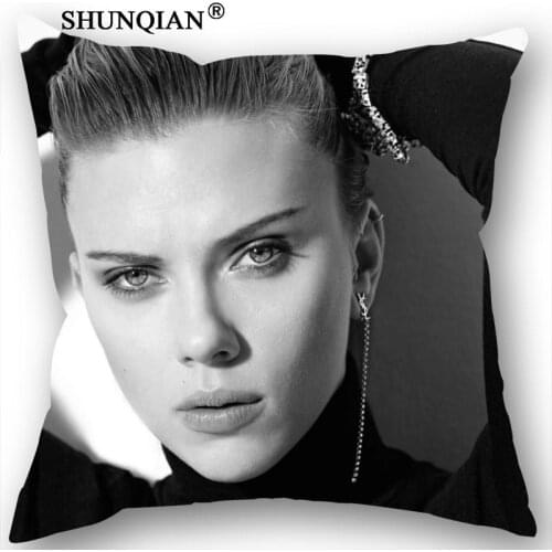 Best Scarlett Johansson Pillowcase Wedding Decorative Pillow Cover Custom Gift For (Two Sides) Printed Pillow Cases 18-315