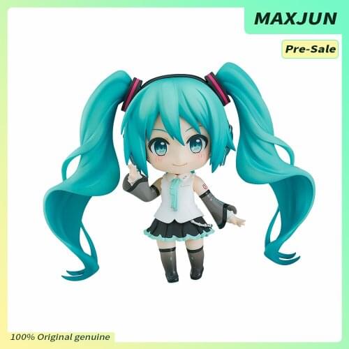 MAXJUN Pre-sale VOCALOID Anime Miku Figure New GSC mini 10cm PVC Action Figure Collection Model Doll Toys Q version miku figure