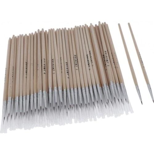 Micro Detail Paint Brush Set,100Pcs Tiny Professional Miniature Fine Detail