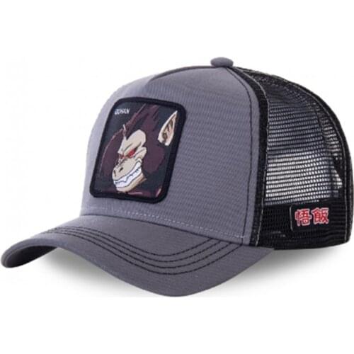 New Brand Anime Gohan Snapback Cotton Baseball Cap Men Women Hip Hop Dad Mesh Hat Trucker Hat Dropshipping