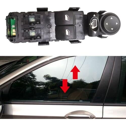 For Citroen C4 Power Window Control Switch Electric Window Regulator Button Switch Panel Car Parts 2004 - 2011