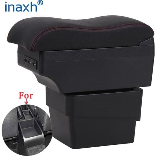 For Skoda Octavia Armrest box For Skoda Octavia Mk3 A7 2014 2015 2016 2017 Retrofit parts Storage box auto accessories USB