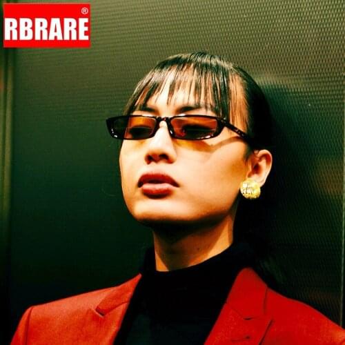 RBRARE Small Square Frame Sunglasses Women Brand Designer Classic Glasses Vintage Outdoor Sun Glasses Oculos De Sol Feminino
