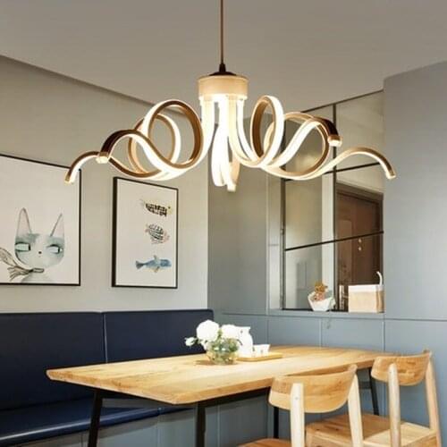 LED Postmodern Iron Aluminum Acrylic LED Lamp LED Light Pendant Lights Pendant Lamp LED Pendant Light For Foyer Dinning Room