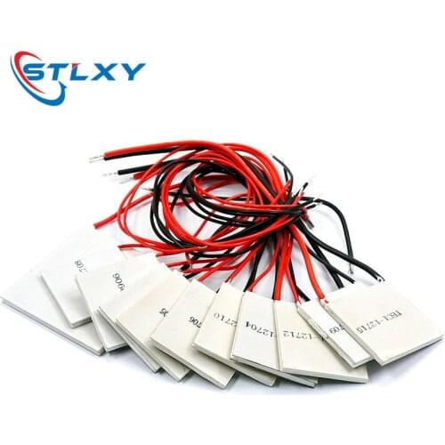 TEC1-12705 Thermoelectric Cooler Peltier TEC1-12706 TEC1-12710 TEC1-12715 40*40MM 12V Peltier Elemente Module 12704 9 12 15