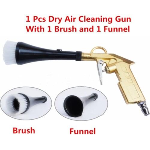 Air Pulse High Pressure Tornado Gun Car Washer Cleaning Tnterior Surface Dry Air Cleaning Brush Spray Tool