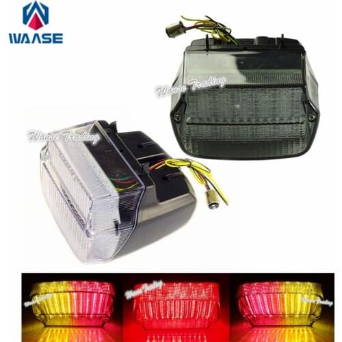 Waase For BMW R65 R80 R80R R80RT R90 R90S E-Marked Rear Tail Light Brake Turn Signals Integrated LED Light