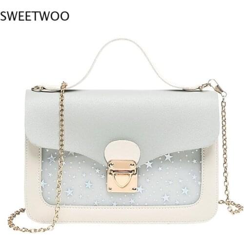 Women Mini Small Square Pack Shoulder Bag Fashion Star Sequin Designer Messenger Crossbody Bag Clutch Wallet Handbags Pink
