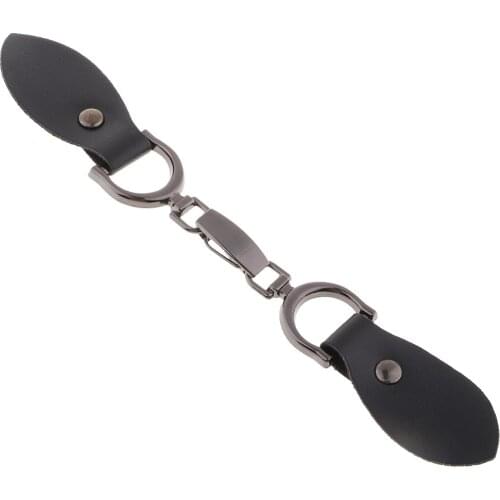 1 Pair DIY Metal Buckle Clip Leather Snap Lock Toggle Buttons