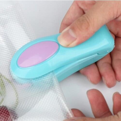 1PCS High Quality Mini Sealing Machine Portable Design Convenient To Carry Better Heat Resistant Function Heat Sealer Seal