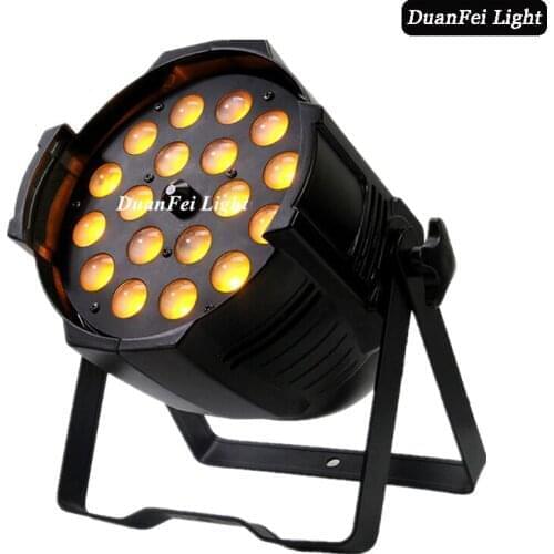 12 pcs Stage Led Par Light Zoom Function dmx led wash lyre dj led zoom par 18x18w 6in1 led par cans for party show washing